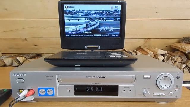 Видеомагнитофон VHS, функция Audio Dub! Тестируем! SONY SLV SE820. Ностальгия