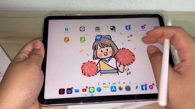 Unboxing iPad accessories iPad Air 5 M 1 ปี2023 | Apple pencil 2 ไม่ต่างจากของเทียบ! แอบชอบgen9อยู่ смотреть онлайн