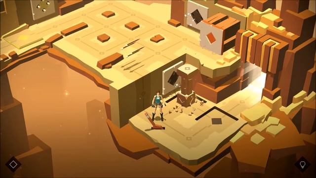 Lara Croft GO - Maze of Spirits 4 - A Well-Placed Arrow Walkthrough смотреть онлайн