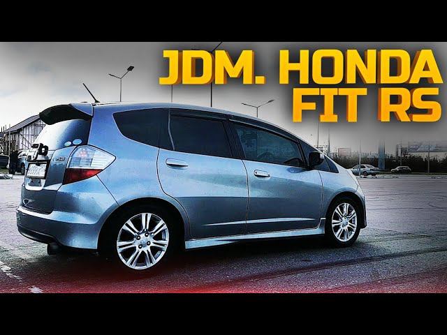 Honda Fit RS. Городская пушка гонка Хонда Фит РС.