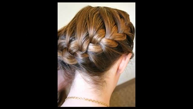 Прическа французская коса на бок. смотреть онлайн