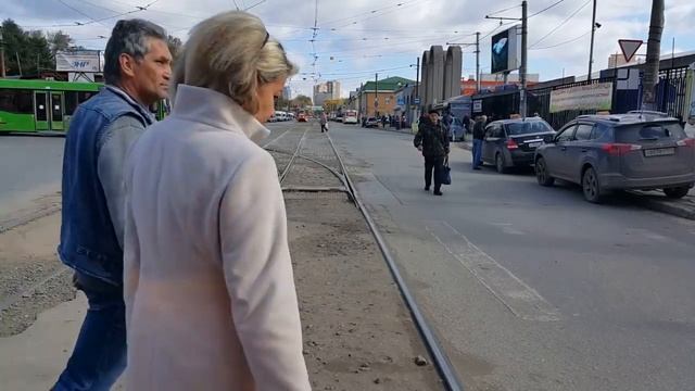 Пермь. Трамвай. Маршрут № 10. смотреть онлайн