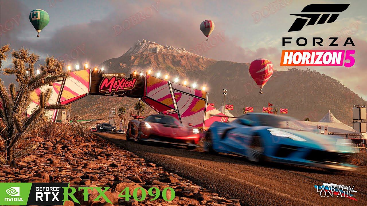 Forza Horizon 5 на PC I9-13900K RTX4090 Присоединяйтесь