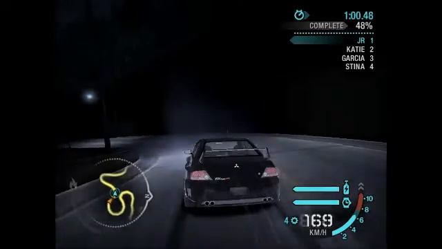 Need for Speed Carbon: Mitsubishi Lancer Canyon Run смотреть онлайн