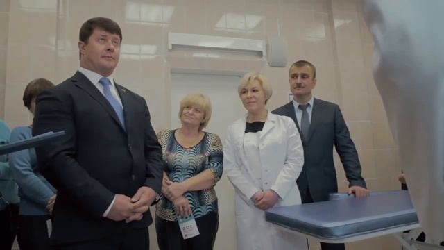 Владимир Витальевич Слепцов. В микрорайоне Новокуркино открыта новая поликлиника смотреть онлайн