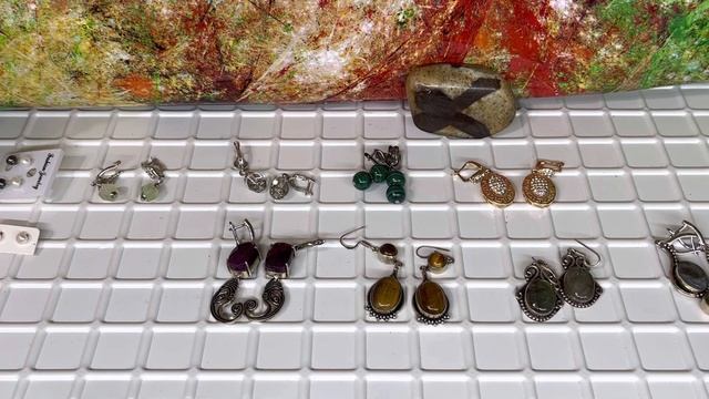 Красивые серьги. смотреть онлайн