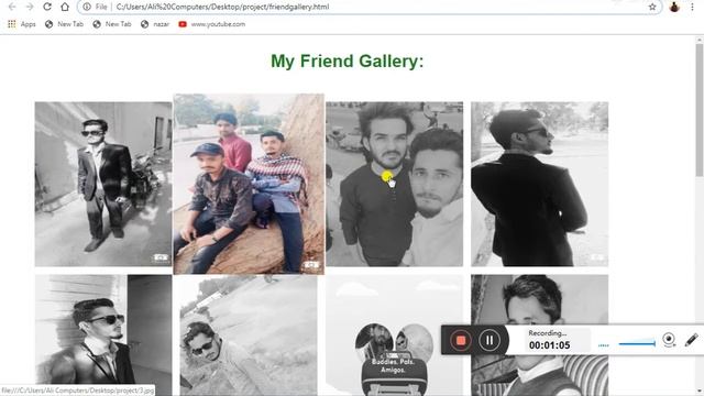 Image gallery using html5,css & lightbox смотреть онлайн