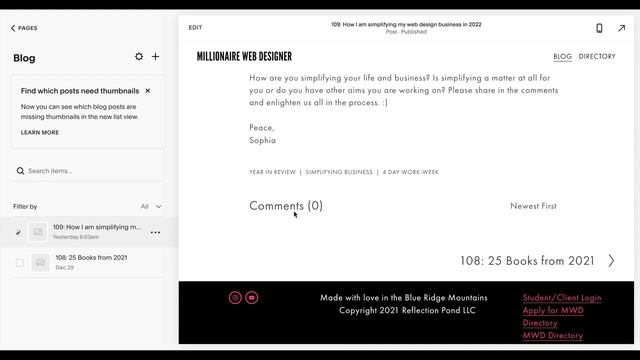 111: How to enable comment box on Squarespace 7.1 (why is it not showing and how to fix it) смотреть онлайн