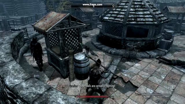 TESV SKYRIM Decapitation With Headman's Axe