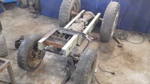 МИНИТРАКТОР с реверсом. Рама.