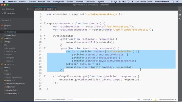 Desarrollo con AngularJS y JavaScript FullStack- Webinar de DesarrolloWeb.com / EscuelaIT смотреть онлайн
