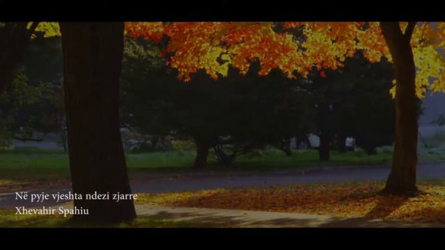 Ne pyje vjeshta ndezi zjarre (poezi)- Xhevahir Spahiu смотреть онлайн