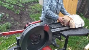 Реечный дровокол. Сделан своими руками
