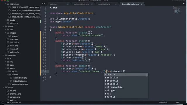 laravel 8 crud application смотреть онлайн
