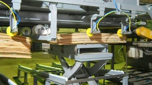 ООО "Научфанпром".Вакуумный укладчик шпона на две стопы 1600 х 1740 мм смотреть онлайн