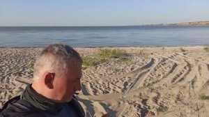 Приехали!Чумбур коса , Азовское море!