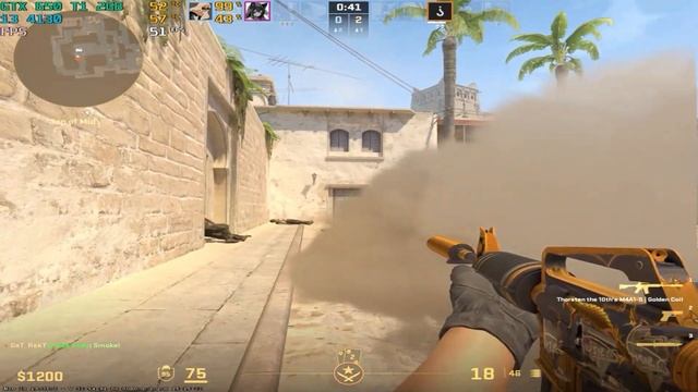 CS2 - GTX 650 Ti + i3 4130 / FPS TEST смотреть онлайн