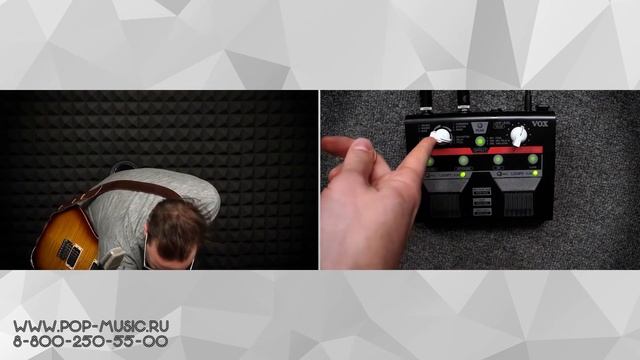 VOX Lil' Looper VLL 1 цифровой напольный гитарный лупер/процессор смотреть онлайн