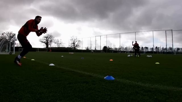 Emiliano Martinez Goalkeeper Training