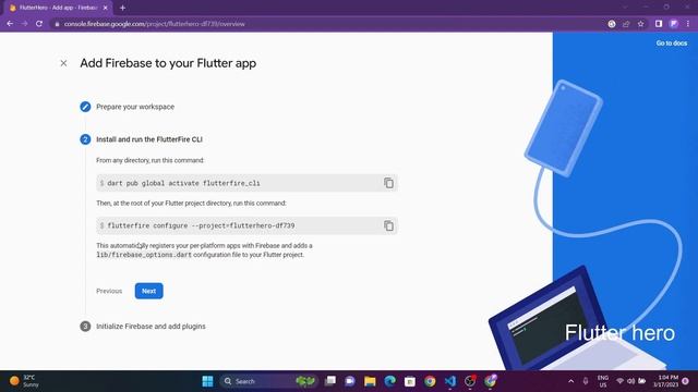 Flutter firebase Setup| Flutter firebase with getx part 01 | Flutter hero смотреть онлайн
