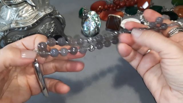 245. Красивые серебряные кольца и бусы??? ч.1 смотреть онлайн