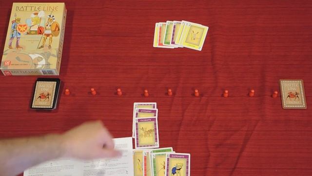 BATTLE LINE Card Game Quick Walkthrough w/ Doron смотреть онлайн