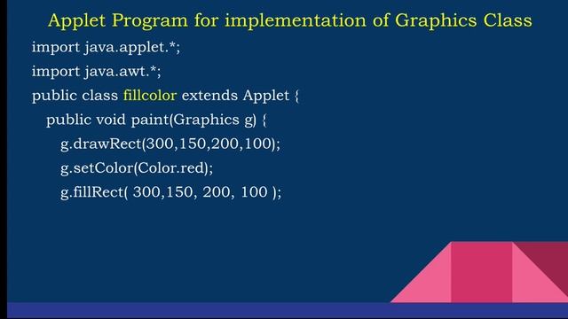 Incorporating Graphics class in Java смотреть онлайн