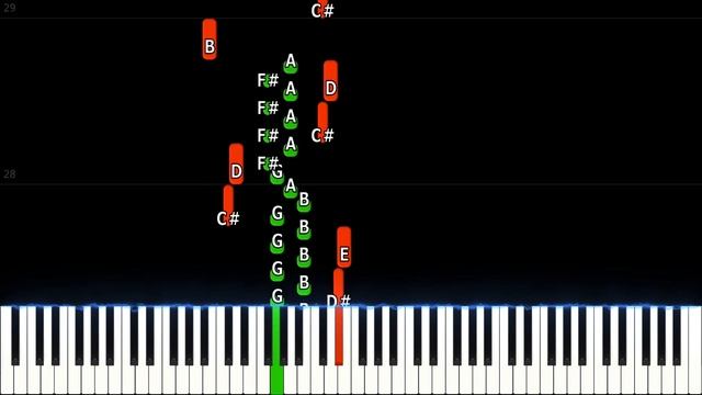 Tchaikovsky - Dance of the Sugar Plum Fairy | EASY Piano Tutorial смотреть онлайн