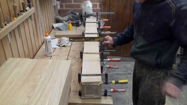 Как сделать лестницу из дуба .(1 часть )✔ смотреть онлайн