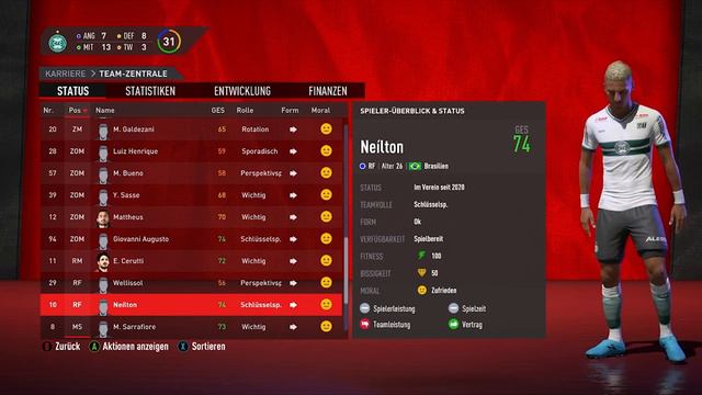 Mission Süd Amerika 🤓 FIFA 21: Coritiba Karriere #1 🔥 PC EEP MOD смотреть онлайн