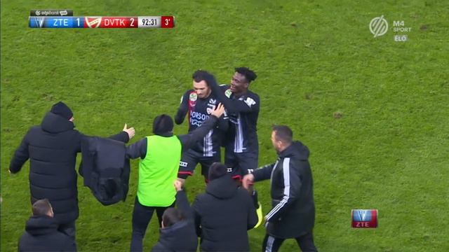 Hasani Florent gólja a ZTE FC – DVTK mérkőzésen смотреть онлайн