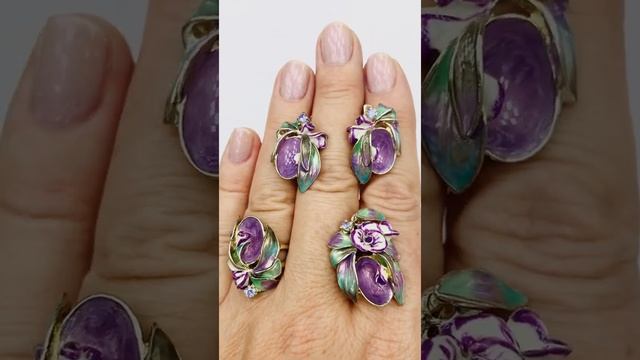 Флористика в ювелирном деле. Розовая фантазия. смотреть онлайн