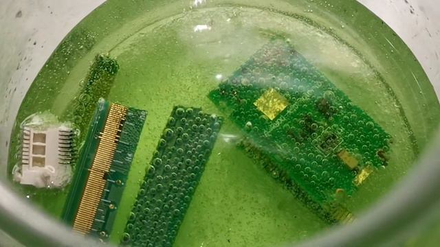 снятие позолоты без кислот дома