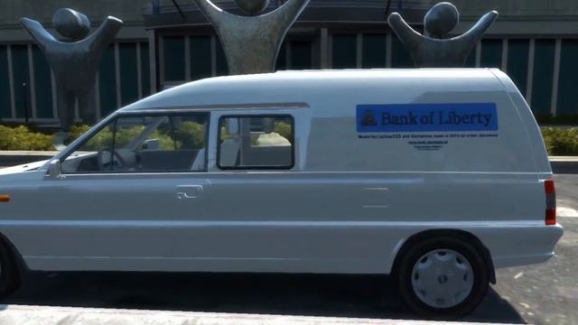 Daewoo-FSO Polonez Bella Bankowóz Armored GTA IV смотреть онлайн