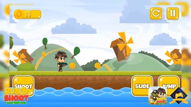 Run And Shoot Game Templates Buildbox 2.2.8 ( BBDOC + Android Studio) + GDPR Support смотреть онлайн