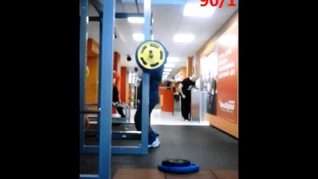 Фронтальный присед смотреть онлайн