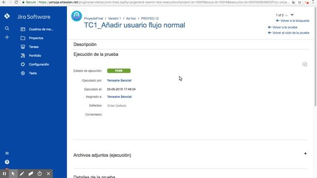 JIRA & ZEPHYR Introducción a la ejecución de Casos de Prueba смотреть онлайн