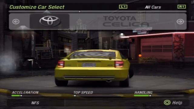 Need for Speed: Underground 2 Gameplay Walkthrough Car List - Toyota Celica смотреть онлайн