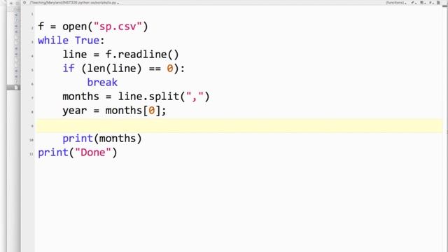 INST326: Reading Files in Python смотреть онлайн