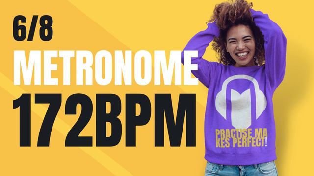 👉 6/8 METRONOME 172 BPM смотреть онлайн