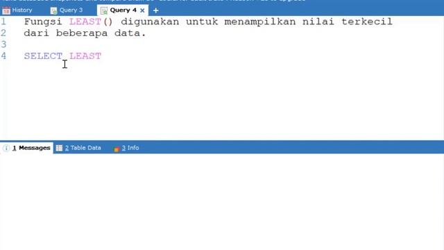 #3 Fungsi Least Pada MySQL смотреть онлайн