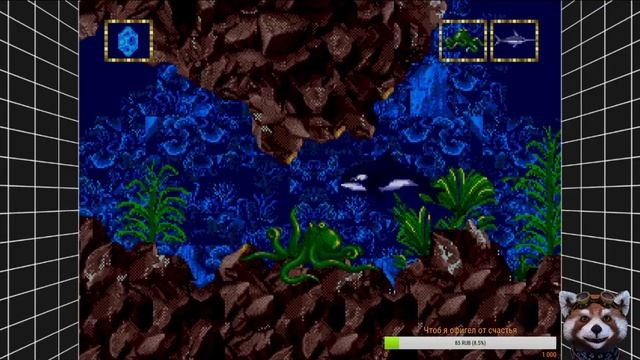 Ecco Jr. (SEGA GENESIS) Прохождение, настольгия, общение! смотреть онлайн