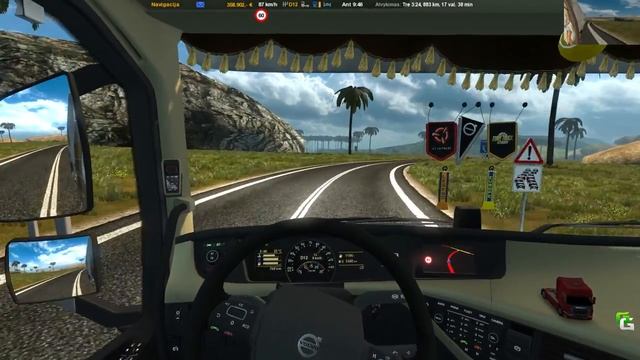 Euro Truck Simulator 2 - TSM карта v.6.3 # 8 смотреть онлайн