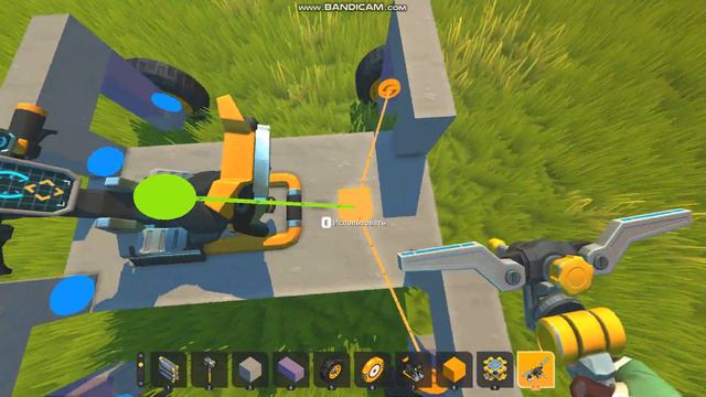 Как сделать машину в scrap mechanic с прицепом смотреть онлайн