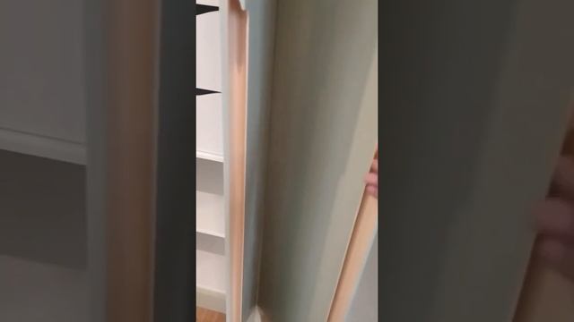 Встроенный шкаф с интегрированными ручками в детскую спальню смотреть онлайн