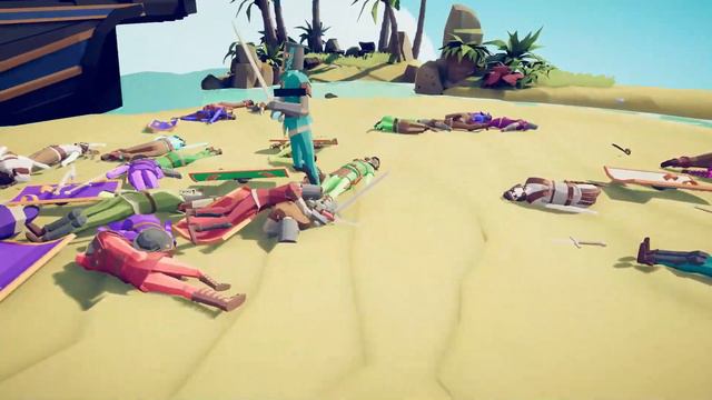 BATTLE ROYALE in TABS #6 - Totally Accurate Battle Simulator смотреть онлайн