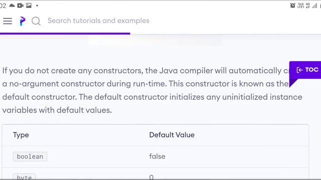 Oops using java - constructor смотреть онлайн