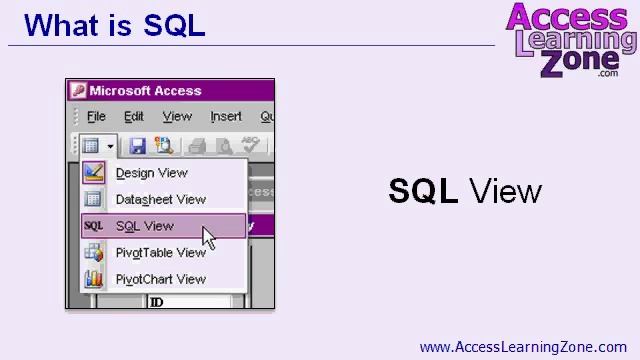 Microsoft Access SQL Part 3 of 5 - What is SQL смотреть онлайн
