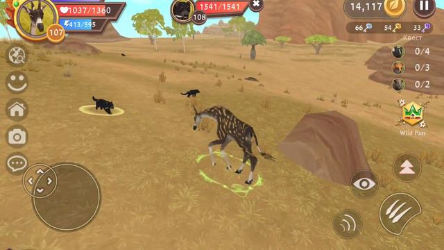 Прокачиваю кенгуру на трансформации жирафа 2-#doohrysi#вайлдкрафт#оле7#mystic#wildcraft#вилдкраф#иг