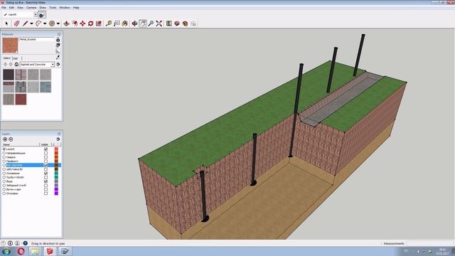 Забор на винтовых сваях смотреть онлайн